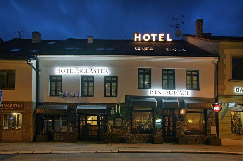 Třebíč Hotel Solaster Garni מראה חיצוני תמונה